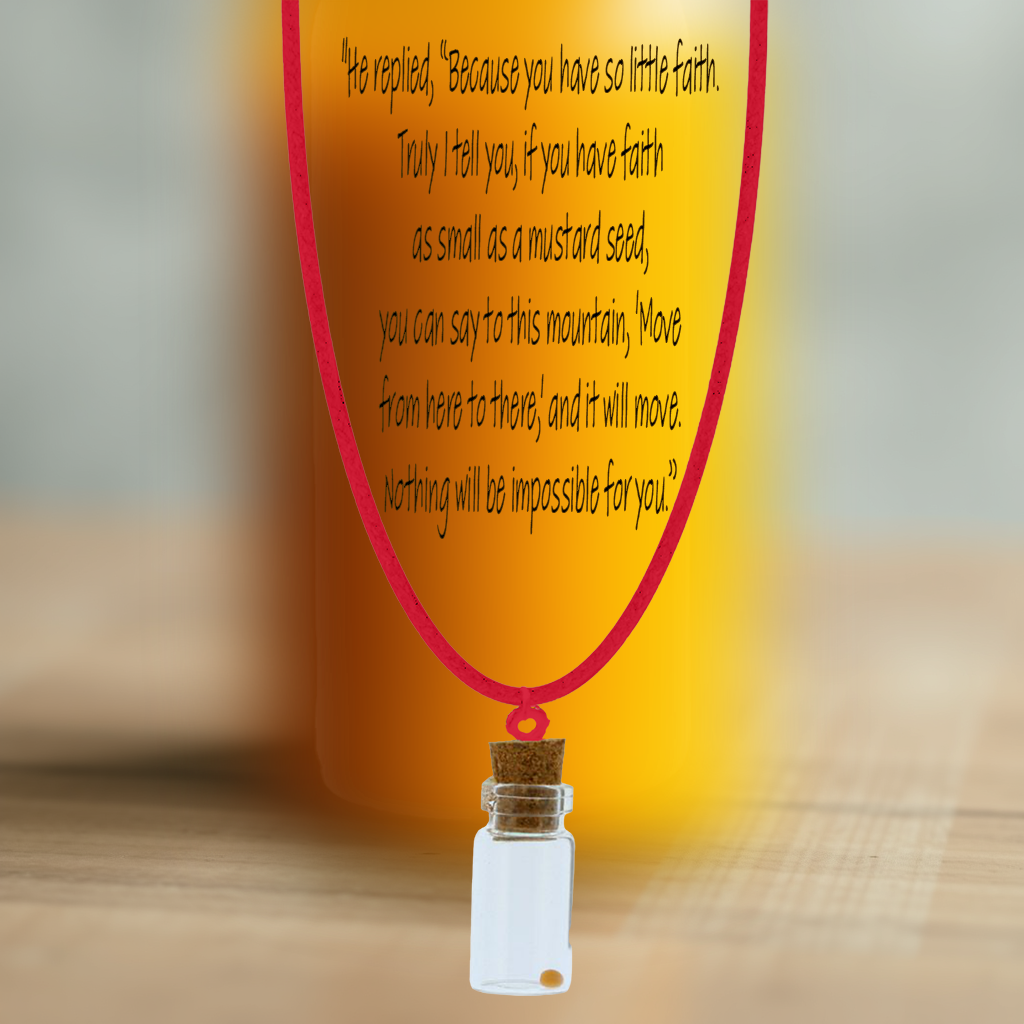 FAITH OF A MUSTARD SEED NECKLACES