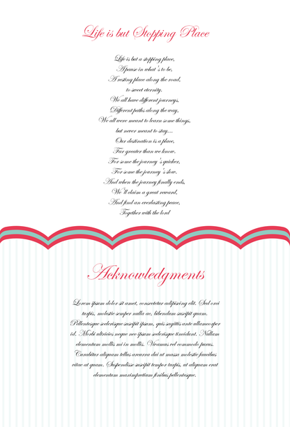 MEMORIAL CARDS