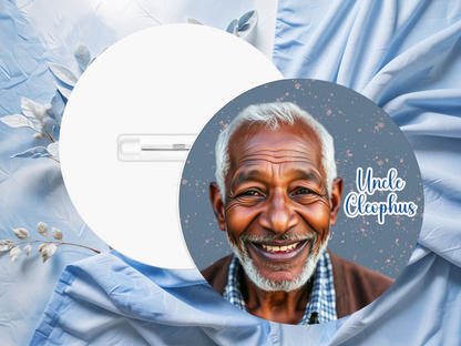 CUSTOM PERSONALIZED MEMORIAL BUTTON